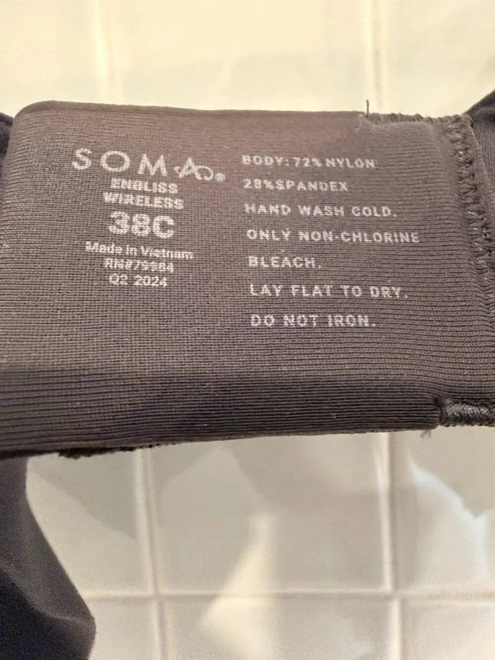 Soma Embliss Wireless Bra 38C NWT - Picture 5 of 5
